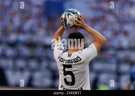 Poznan, Pologne. 12 mai 2024. Yuri Ribeiro de Legia Warszawa vu en action lors du match PKO BP Ekstraklasa entre Lech Poznan et Legia Warszawa au stade Enea. Scores finaux ; Lech Poznan 1 : 2 Legia Warszawa. (Photo de Maciej Rogowski/SOPA images/Sipa USA) crédit : Sipa USA/Alamy Live News Banque D'Images