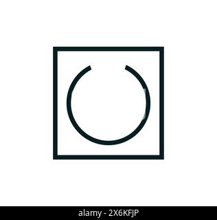 Symbole de condition de station distante prête Illustration de Vecteur