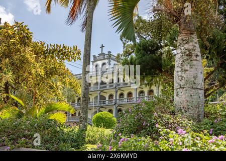 Victoria - la capitale des Seychelles, Victoria, Mahé, Seychelles, Afrique Banque D'Images