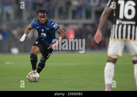 Stadio Olimpico, Rome, Italie. 15 mai 2024. Finale italienne de football de la Coppa Italia ; Atalanta contre la Juventus ; crédit : action plus Sports/Alamy Live News Banque D'Images