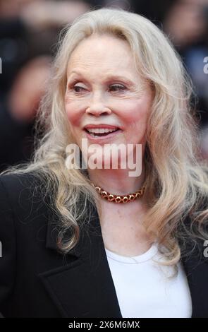 L’actrice américaine Faye Dunaway assiste à la première de Furiosa : a Mad Max Saga au 77e Festival de Cannes, France, le mercredi 15 mai 2024. Photo de Rune Hellestad/ UPI Banque D'Images