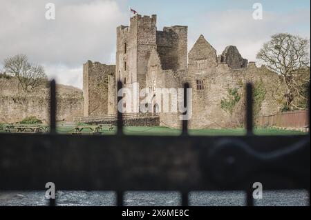 Ludlow Castle, Ludlow, Shropshire, Angleterre Banque D'Images