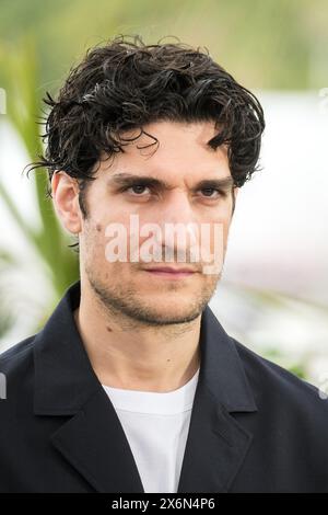 Cannes, France. 15 mai 2024. Louis Garrel pose au Photocall pour le second acte. . Photo de Julie Edwards./Alamy Live News Banque D'Images