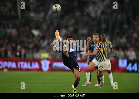 Jose Ederson (Atalanta) lors du match de Coupe d'Italie entre l'Atalanta 0-1 Juventus au stade Olimpic le 15 mai 2024 à Roma, Italie. Crédit : Maurizio Borsari/AFLO/Alamy Live News Banque D'Images