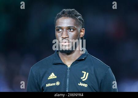 Rome, Italie. 15 mai 2024. Samuel Iling-Junior de Juventus FC vu lors de la finale de Coppa Italia 2023/24 entre Atalanta Bergamo et Juventus F. C au stade olympique de Rome, Italie score final ; Atalanta Bergamo 0:1 Juventus F. Crédit C : SOPA images Limited/Alamy Live News Banque D'Images