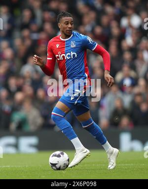 Michael Olise de Crystal Palace. - Fulham v Crystal Palace, premier League, Craven Cottage Stadium, Londres, Royaume-Uni - 27 avril 2024. Usage éditorial uniquement - des restrictions DataCo s'appliquent. Banque D'Images