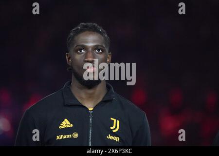 Rome, Italie. 15 mai 2024. Samuel Iling-Junior (Juventus FC) lors de la Coupe d'Italie, Coppa Italia, finale de football entre Atalanta BC et Juventus FC le 15 mai 2024 au Stadio Olimpico à Rome, Italie - photo Morgese-Rossini/DPPI crédit : DPPI Media/Alamy Live News Banque D'Images