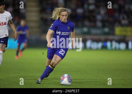 Londres, Royaume-Uni. 15 mai 2024. Londres, Angleterre, 15 mai 2024 : Erin Cuthbert (22 Chelsea) pendant le match de Super League FA Womens entre Tottenham Hotspur et Chelsea à Brisbane Road à Londres, Angleterre (Alexander Canillas/SPP) crédit : SPP Sport Press photo. /Alamy Live News Banque D'Images