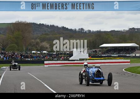 Stéphane Darracq, Bugatti type 35, Trophée Grover Williams, vingt minutes de course pour les Grand Prix d'avant-guerre, principalement de la période 1920 à 1931, Banque D'Images