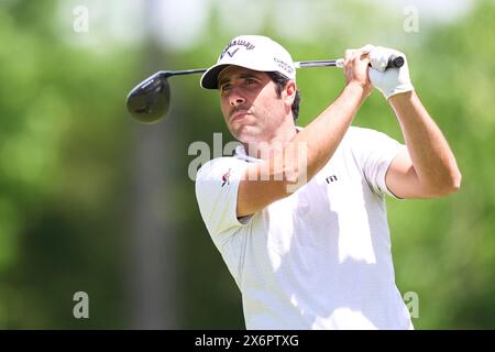 Adrian Otaegui d'Espagne en action lors d'une ronde d'entraînement avant le championnat de la PGA 2024 au Valhalla Golf Club le 13 mai 2024 à Louisville, Kent Banque D'Images