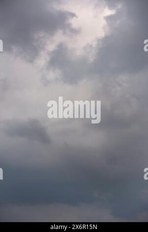 Nuages d’orage Banque D'Images