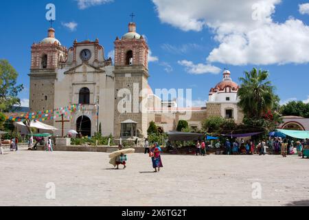 Tlacolula, Oaxaca, Mexique. Église de Tlacolula, Capilla del Santa Cristo. Banque D'Images