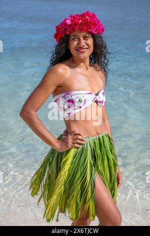 Beauté du Pacifique Sud, Raiatea, Polynésie française, Îles de la Société, Îles sous le vent Banque D'Images