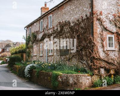 Le vieux village d'East Meon Banque D'Images