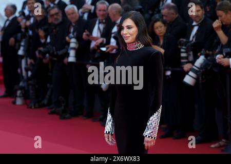 Cannes, France. 16 mai 2024. Nadine Labaki assiste au tapis rouge de Megalopolis screening au 77e Festival de Cannes au Palais des Festivals le 16 mai 2024 à Cannes Banque D'Images