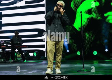 Concert de musique du chanteur italien - Gazzelle - 16.05.24 - Arena di Verona les auteurs-compositeurs italiens Gazzelle, pseudonyme de Flavio Bruno Pardini, sur scène à Arena di Verona pour ses concerts spéciaux 16.05.24 - Arena di Verona le 16 mai 2024 à Vérone, Italie. Verona Arena di Verona Italie Copyright : xRobertoxTommasinix/xLiveMediax LPM 1355198 Banque D'Images