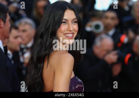 16 mai 2024, Cannes, Côte D'azur, France : première projection de 'Megalopolis' au 77e Festival annuel de Cannes au Palais des Festivals de Cannes, France (crédit image : © Mickael Chavet/ZUMA Press Wire) USAGE ÉDITORIAL SEULEMENT! Non destiné à UN USAGE commercial ! Banque D'Images