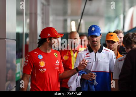 Carlos Sainz Jr. (ESP) - Scuderia Ferrari - Ferrari SF-24 - Ferrari Banque D'Images