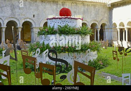 Temps d'exposition des fleurs de Gérone-2024, Catalogne, Espagne Banque D'Images