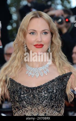 16 mai 2024, Cannes, France : CANNES, FRANCE - 16 MAI : Meryem Sarah Uzerli assiste au tapis rouge ''Megalopolis'' du 77e Festival de Cannes au Palais des Festivals le 16 mai 2024 à Cannes, France. (Crédit image : © Frederick Injimbert/ZUMA Press Wire) USAGE ÉDITORIAL SEULEMENT! Non destiné à UN USAGE commercial ! Banque D'Images