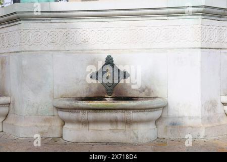 Robinet de fontaine allemand sur la place Sultanahmet, Istanbul Banque D'Images