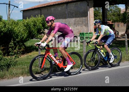 Italia. 17 mai 2024. Milan Jonathan (Team Lidl - Treck) de l'étape 13 du Giro d'Italia de Riccione à Cento, 17 mai 2024 Italie. (Photo de Marco Alpozzi/LaPresse) crédit : LaPresse/Alamy Live News Banque D'Images