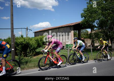 Italia. 17 mai 2024. Milan Jonathan (Team Lidl - Treck) de l'étape 13 du Giro d'Italia de Riccione à Cento, 17 mai 2024 Italie. (Photo de Marco Alpozzi/LaPresse) crédit : LaPresse/Alamy Live News Banque D'Images