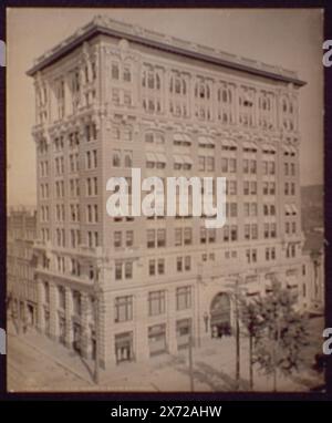 Security Mutual Life Insurance Co. Bâtiment, Binghamton,. N.Y., 'Detroit Publishing Co.', dépôt de droits d'auteur no. Illisible., Detroit Publishing Co. No. 015226., dépôt de droits d'auteur. State Historical Society of Colorado ; 1949, Security Mutual Life Insurance Co., bureaux. , États-Unis, New York (State), Binghamton. Banque D'Images