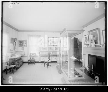 Chambre de Martha Washington, siège social de Washington, c'est-à-dire Ford Mansion, Morristown, N.J., '735-24' sur négatif., Detroit Publishing Co. 090024., Gift ; State Historical Society of Colorado ; 1949, Washington, Martha,,, 1731-1802, maisons et repaires. , Washington, George,,, 1732-1799, Homes & Haunts. , Habitations. , Chambres. , Quartier général militaire. , États-Unis, histoire, Révolution, 1775-1783. , États-Unis, New Jersey, Morristown. Banque D'Images