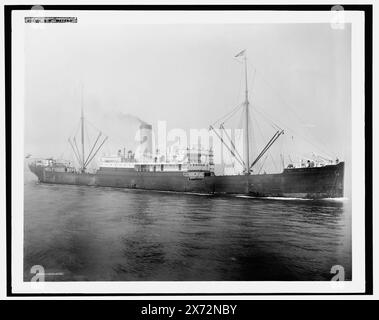 S.S. Mayaro, Detroit Publishing Co. No. 022814., Gift ; State Historical Society of Colorado ; 1949, Mayaro (cargo), Cargo Ships. Banque D'Images