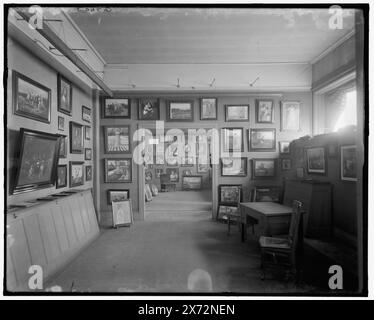 Detroit Photographic Company showroom, 229 Fifth Avenue, New York City, titre conçu par Cataloger. Titre de la veste : intérieur du magasin photographique., 'G 7603' sur négatif., No Detroit Publishing Co. No., Gift ; State Historical Society of Colorado ; 1949, Detroit Publishing Co., Photographic studios. , Showrooms. , États-Unis, New York (State), New York. Banque D'Images