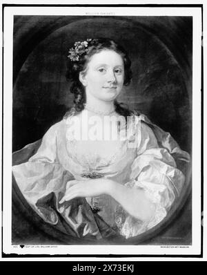 MRS William James, portrait de la tête et des épaules, titre conçu par le catalogeur ; légende sur négatif : MRS William James., date basée sur Detroit, Thistle Publications (1912)., photographie d'une peinture au Worcester Art Museum., Detroit Publishing Co. No. M 51., Gift ; State Historical Society of Colorado ; 1949, Women. Banque D'Images