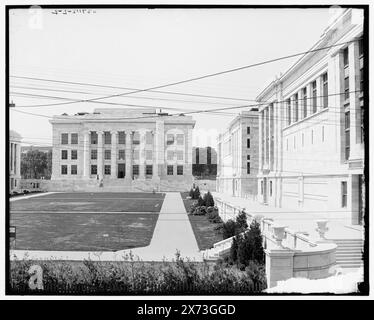Harvard Medical College (School), Boston, Mass., titre tiré de la veste., '3283' sur le négatif gauche ; '3284' sur le négatif droit., Detroit Publishing Co. No. 037112., Gift ; State Historical Society of Colorado ; 1949, universités et collèges. , Installations éducatives. , Éducation médicale. , États-Unis, Massachusetts, Boston. Banque D'Images