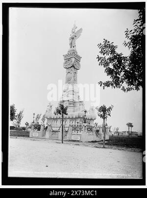 Firemen's Monument, cimetière de Colon, la Havane, Detroit Publishing Co. no. 05884., Gift ; State Historical Society of Colorado ; 1949, Monumento de los Bomberos (la Havane, Cuba), pompiers. , Monuments et mémoriaux. , Cimetières. , Cuba, la Havane. Banque D'Images