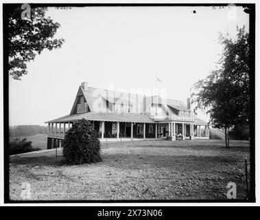 Cherokee Country Club, Knoxville, Tenn., '25 B' sur négatif., Detroit Publishing Co. No. 070081., Gift ; State Historical Society of Colorado ; 1949, Country clubs. , Clubhouses. , États-Unis, Tennessee, Knoxville. Banque D'Images