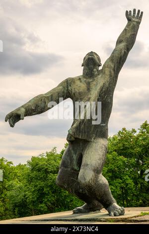 Monument aux martyrs de la contre-Révolution au parc Memento, Budapest, Hongrie Banque D'Images