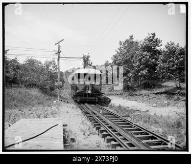 MT. Mount Tom Railway, Mt. Tom, Mass., date basée sur Detroit, catalogue P (1906)., '2225 B' sur négatif., Detroit Publishing Co. No. 017769., Gift ; State Historical Society of Colorado ; 1949, incliné chemins de fer. , États-Unis, Massachusetts, Tom, Mount. Banque D'Images