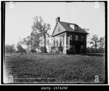 The William Penn House, Fairmount Park, Philadelphie, date basée sur Detroit, catalogue J (1901)., 'X 64' on Negative., Detroit Publishing Co. No. 012958., Gift ; State Historical Society of Colorado ; 1949, Penn, William,,, 1644-1718, maisons et repaires. , Habitations. , Parcs. , États-Unis, Pennsylvanie, Philadelphie. Banque D'Images