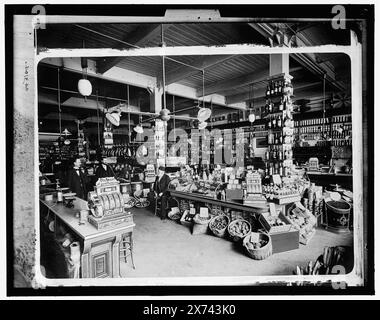 A. Moll, Groceries, fabriqué Louis, Mo., Title from jacket., 'Made Specially for the National Cash Register Company' sur la veste., '34' sur le négatif., Detroit Publishing Co. no. 043104., cadeau ; State Historical Society of Colorado ; 1949, épiceries. , Intérieurs. , Caisses enregistreuses. , États-Unis, Missouri, Saint Louis. Banque D'Images