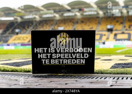 KERKRADE, pays-Bas. 17 mai 2024. Football, stade Rat Verlegh, Keuken Kampioen Divisie, saison 2023/2024, pendant le match Roda JC - NAC (play off), crédit : Pro Shots/Alamy Live News Banque D'Images