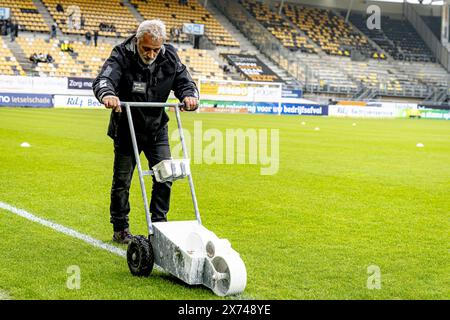 KERKRADE, pays-Bas. 17 mai 2024. Football, stade Rat Verlegh, Keuken Kampioen Divisie, saison 2023/2024, pendant le match Roda JC - NAC (play off), crédit : Pro Shots/Alamy Live News Banque D'Images