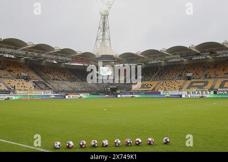 KERKRADE, pays-Bas. 17 mai 2024. Football, néerlandais Keuken Kampioen Divisie, Roda JC -NAC, Parkstad Limburg Stadium, saison 2023/2024, aperçu du stade crédit : Pro Shots/Alamy Live News Banque D'Images