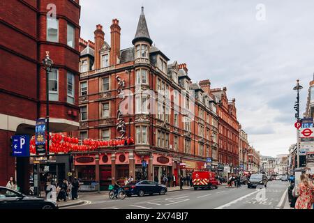 Londres, Royaume-Uni - 25 septembre 2023 : Chinatown dans le centre de Londres Banque D'Images