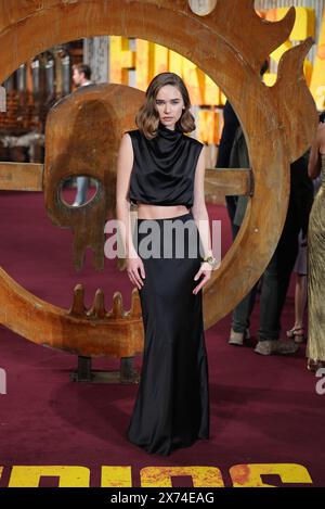 Gabriella Brooks assiste à la première de Furiosa : a Mad Max Saga UK au BFI IMAX à Londres. Date de la photo : vendredi 17 mai 2024. Banque D'Images