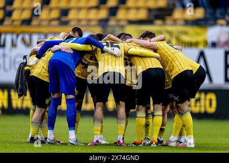 KERKRADE, pays-Bas. 17 mai 2024. Football, stade Rat Verlegh, Keuken Kampioen Divisie, saison 2023/2024, pendant le match Roda JC - NAC (play off), joueurs de Roda JC crédit : Pro Shots/Alamy Live News Banque D'Images