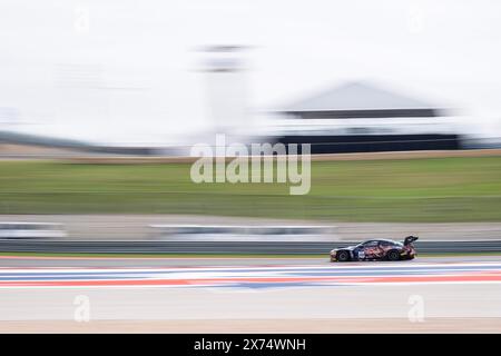 Les Amériques. 17 mai 2024. Samantha Tan (38) avec ST Racing dans la BMW M4 GT3 Practice 1 au Fanatec GT World Challenge America, circuit des Amériques. Austin, Texas. Mario Cantu/CSM/Alamy Live News Banque D'Images