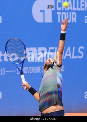 Turin, Italie. 17 mai 2024. Fabio Fognini (Italie) pendant 2024 Piemonte Open Intesa San Paolo, match international de tennis à Turin, Italie, 17 mai 2024 crédit : Agence photo indépendante/Alamy Live News Banque D'Images