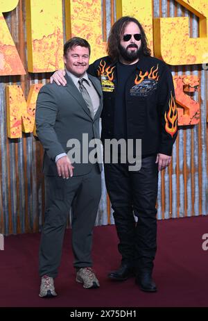 LONDRES, ANGLETERRE, Royaume-Uni - 17 MAI 2024 : Luke Hemsworth et Angus Sampson assistent à la première britannique de 'Furiosa : a Mad Max Saga' au BFI IMAX, Londres, Royaume-Uni. Crédit : Voir Li/Picture Capital/Alamy Live News Banque D'Images