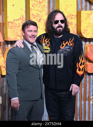 LONDRES, ANGLETERRE, Royaume-Uni - 17 MAI 2024 : Luke Hemsworth et Angus Sampson assistent à la première britannique de 'Furiosa : a Mad Max Saga' au BFI IMAX, Londres, Royaume-Uni. Crédit : Voir Li/Picture Capital/Alamy Live News Banque D'Images