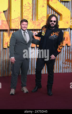 LONDRES, ANGLETERRE, Royaume-Uni - 17 MAI 2024 : Luke Hemsworth et Angus Sampson assistent à la première britannique de 'Furiosa : a Mad Max Saga' au BFI IMAX, Londres, Royaume-Uni. Crédit : Voir Li/Picture Capital/Alamy Live News Banque D'Images